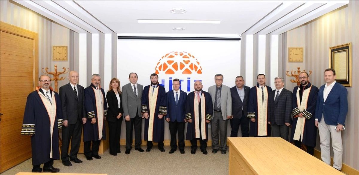 Rektör Alkan Unvanı Yükselen Akademik Personele Cübbe Giydirildi