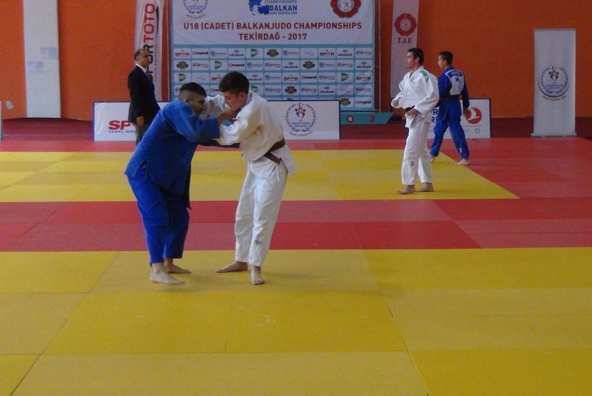 Tekirdağ\'da Ümitler Balkan Judo Şampiyonası Heyecanı