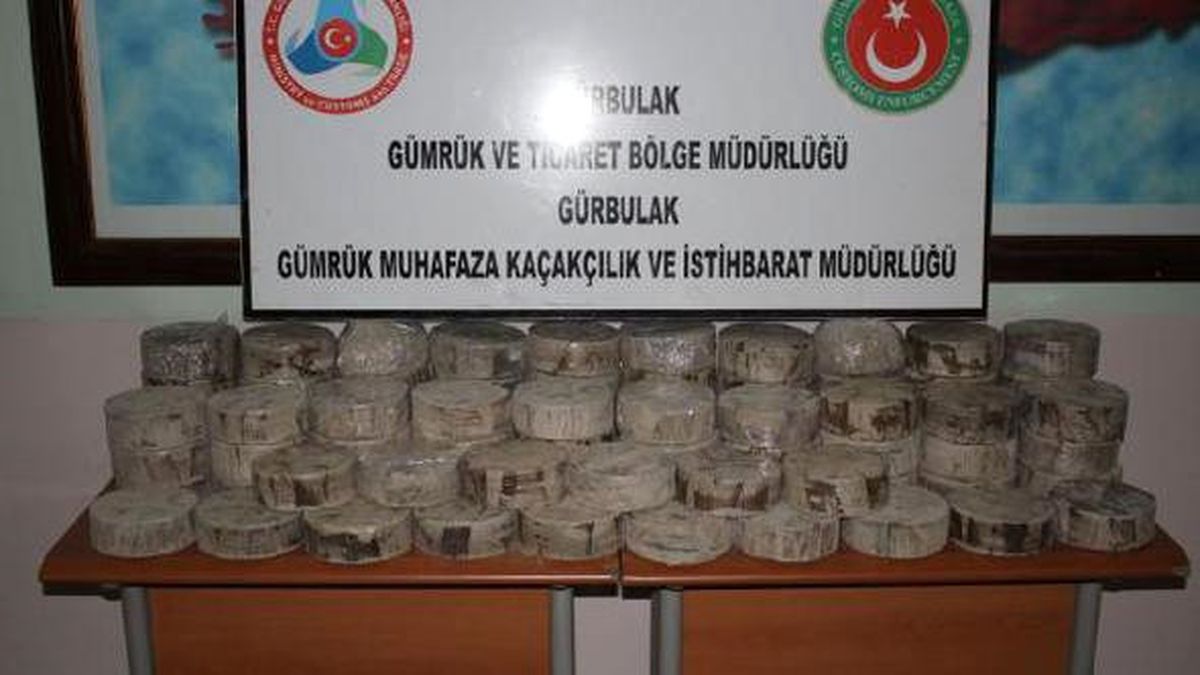 Ağrı\'da 86 Kilo Eroin Ele Geçirildi