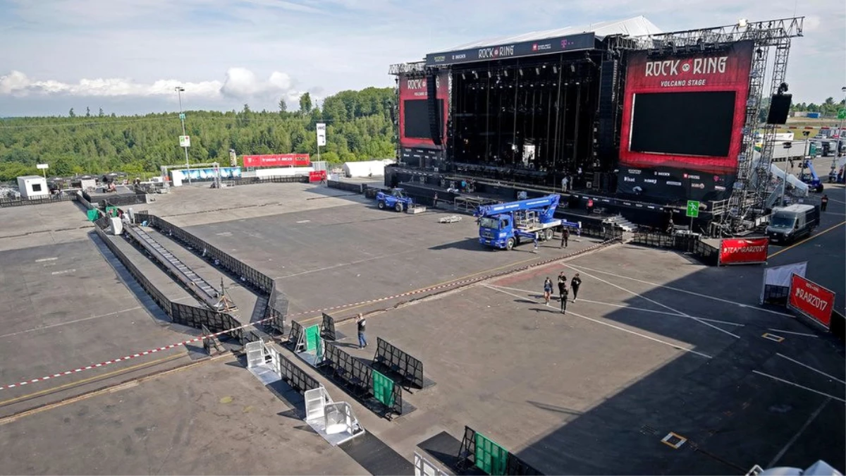 Almanya\'da \'Terör Tehdidi\' Nedeniyle Ara Verilen Rock Am Ring Festivali Devam Ediyor