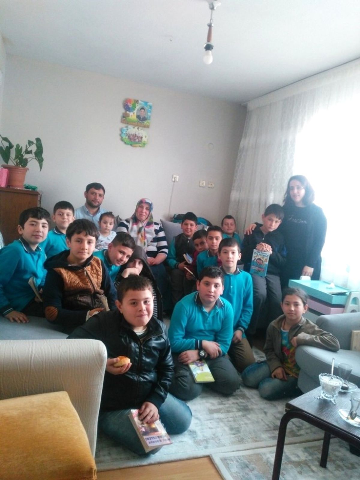 Balya da Evlerde Öğretmen, Öğrenci, Veli Buluşması