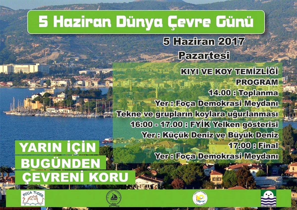 Foça\'da Çevre Temizliği Etkinliği