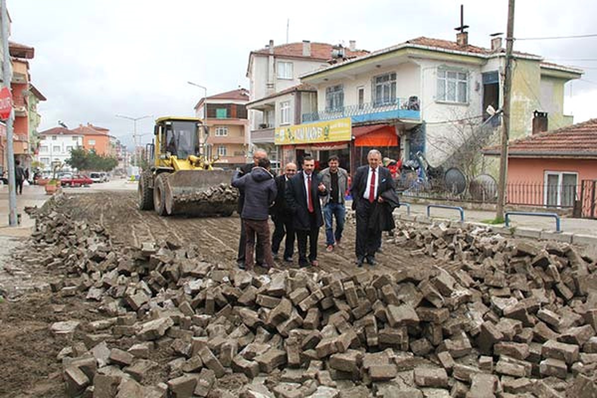 Kavak\'ta Belediye Çalışmaları