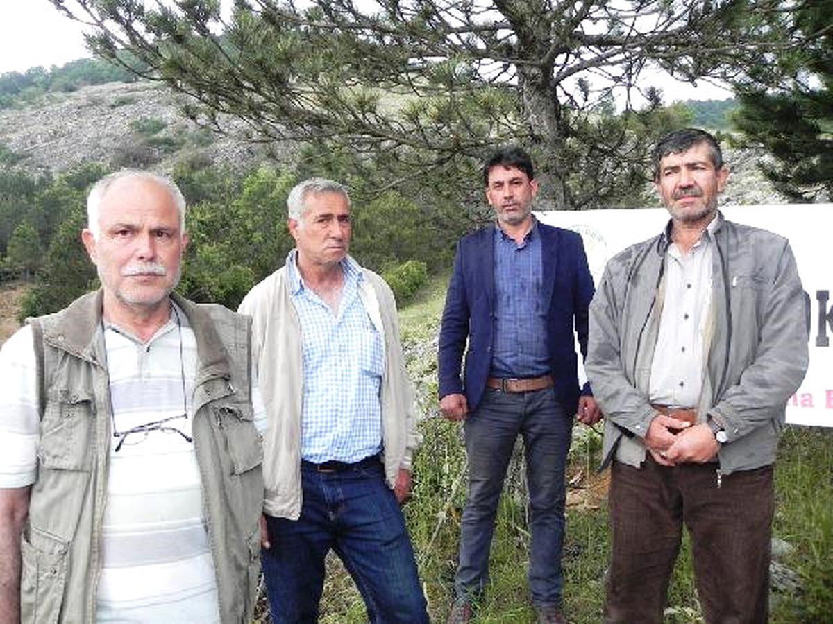 Köylülerden Taş Ocağı Tepkisi