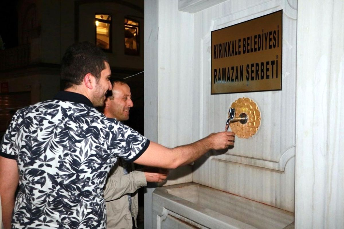 Ramazan Çeşmesi Kırıkkalelilerin Hizmetinde
