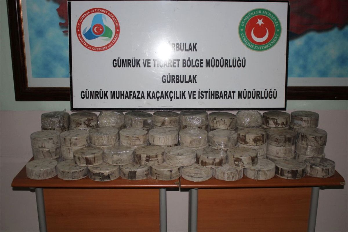 Sınır Kapısında 86 Kilo Eroin Yakalandı
