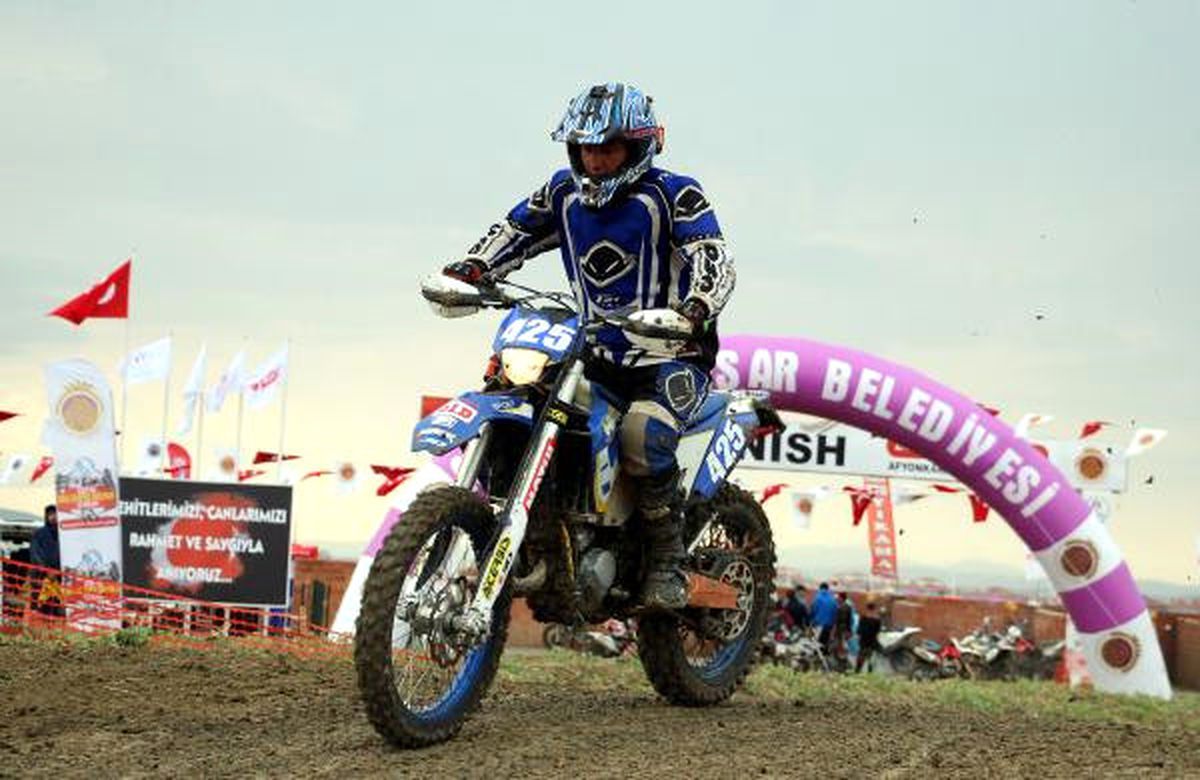 Türkiye Süper Enduro Yarışması Afyonkarahisar\'da Yapıldı