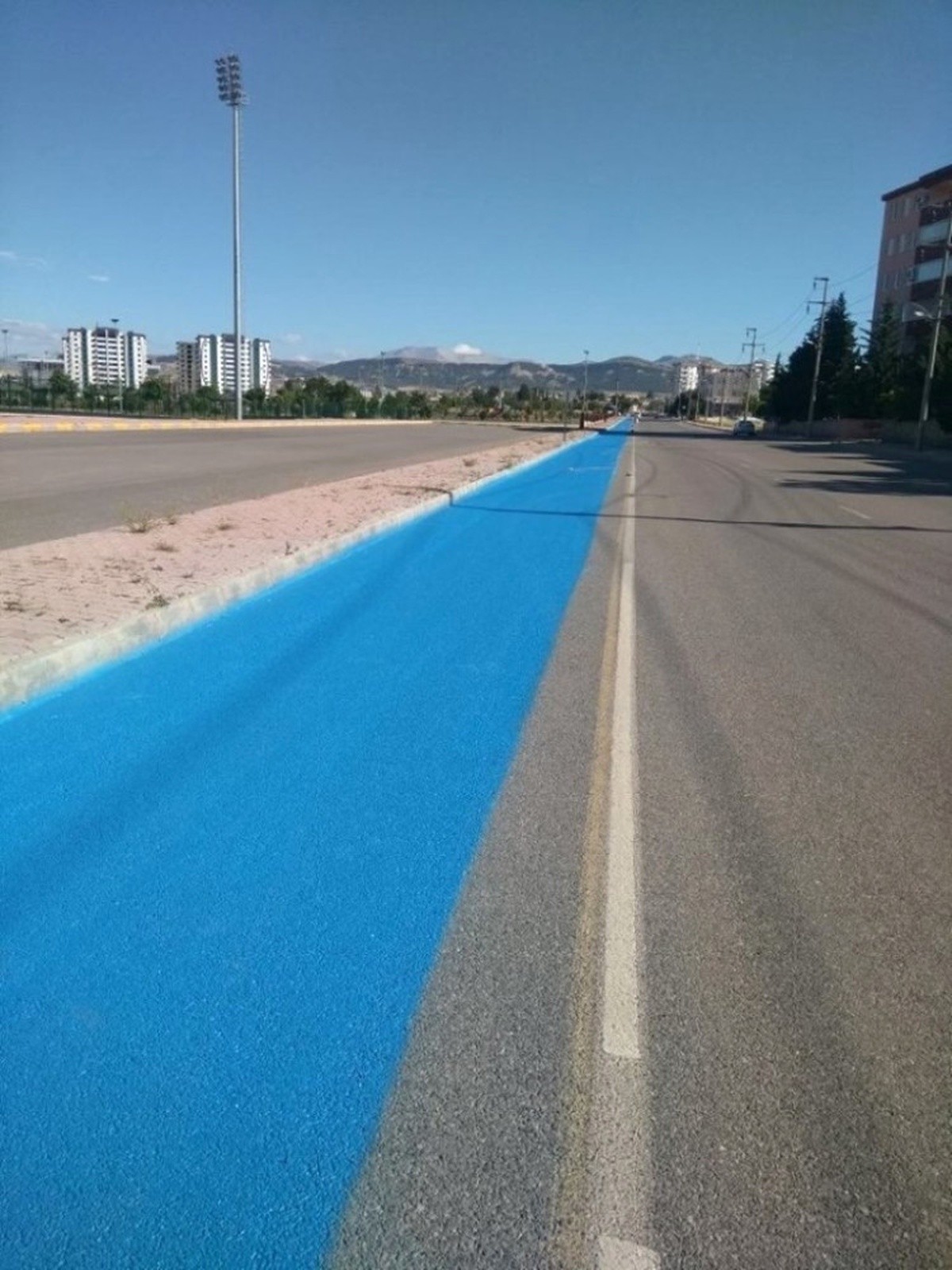 Adıyaman\'a 5 Bin 500 Metre Uzunluğunda Bisiklet Yolu
