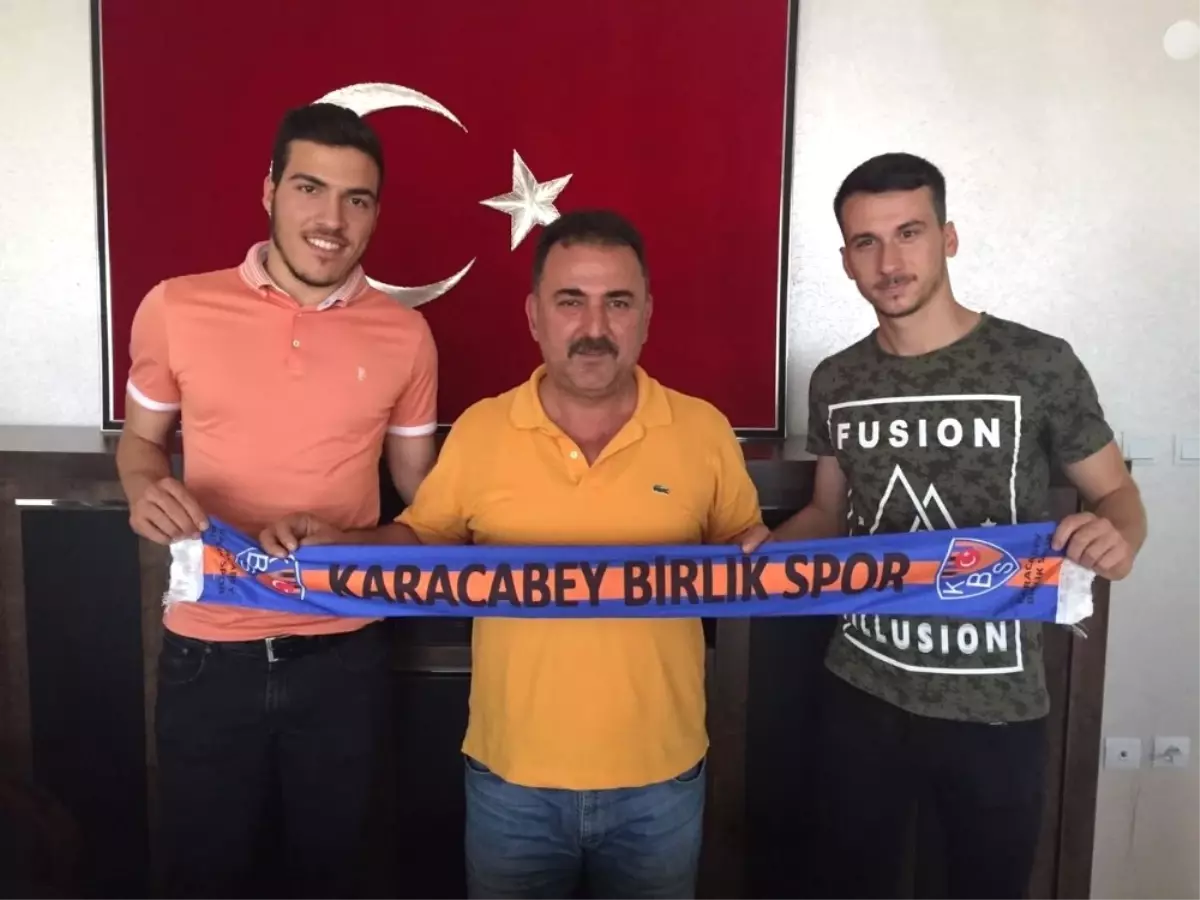 Batuhan Er ve Zeynel Alkan Karacabey Birlikspor\'da