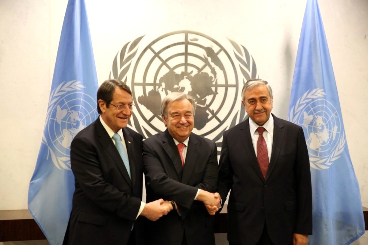BM Genel Sekreteri Guterres, Akıncı ve Anastasiadis ile Görüştü