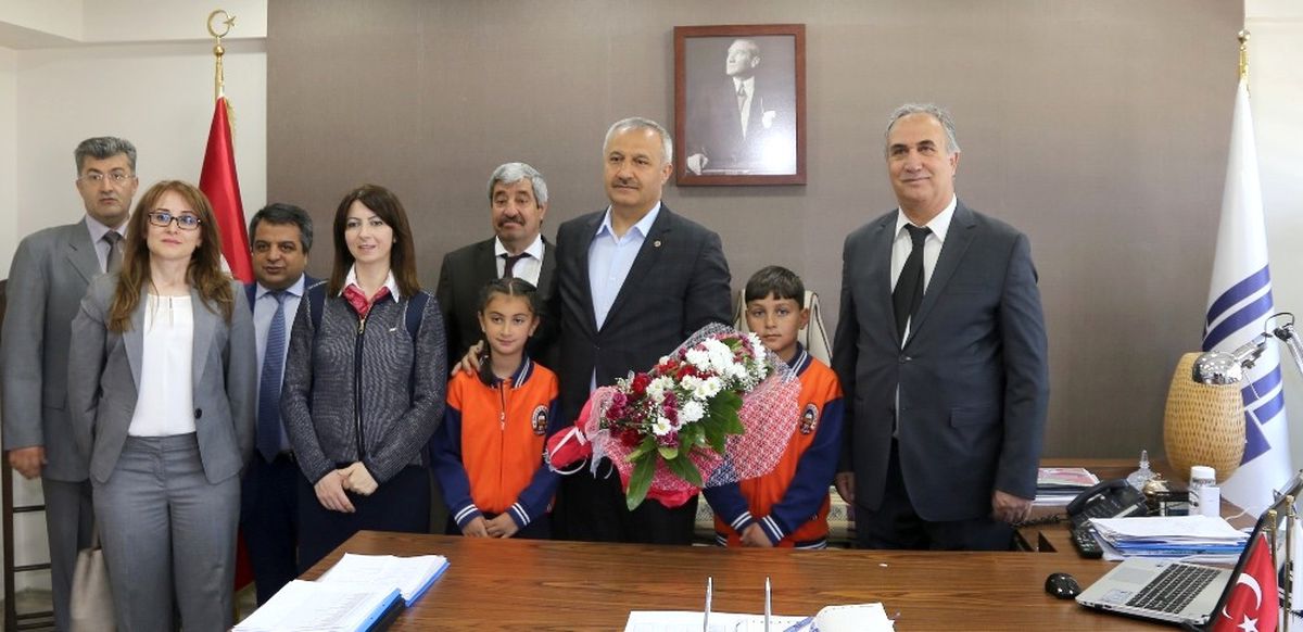 Büyükşehir\'e Dünya Çevre Günü Ziyareti