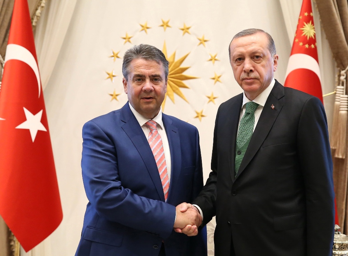 Cumhurbaşkanı Erdoğan Alman Bakanı Kabul Etti