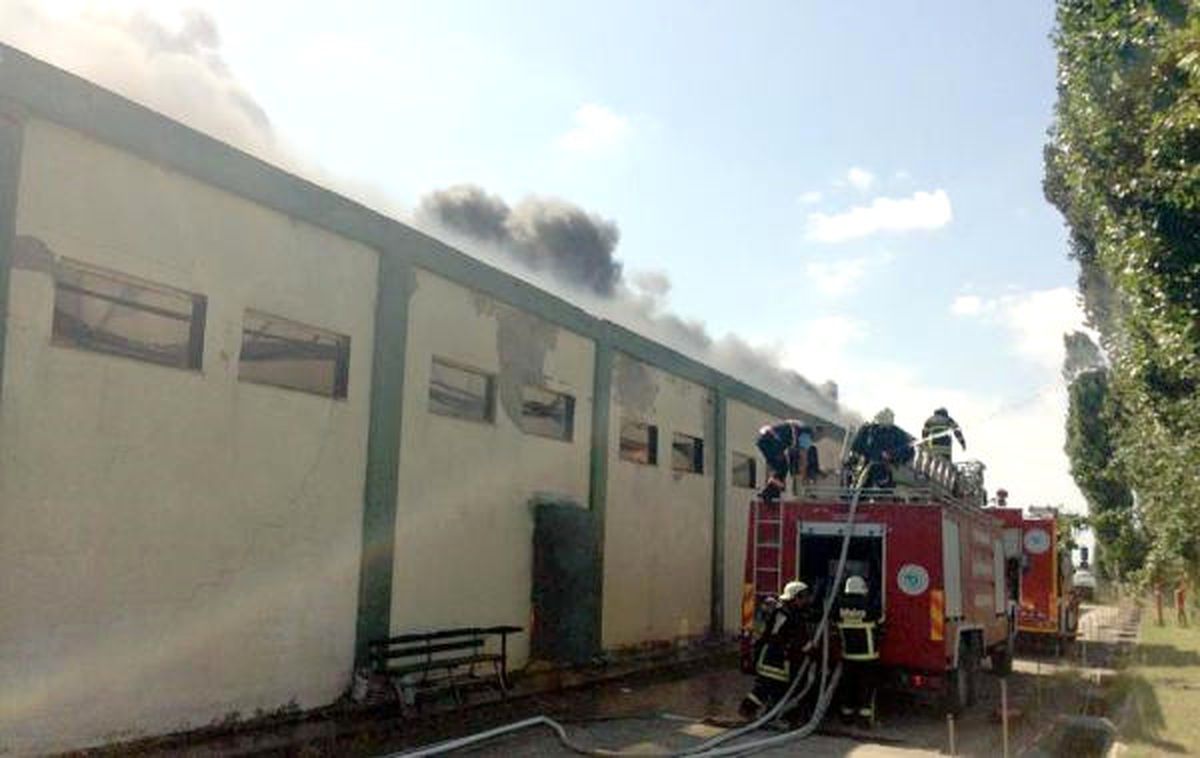 Dha Yurt - Tekirdağ\'da Fabrika Yangını (2)