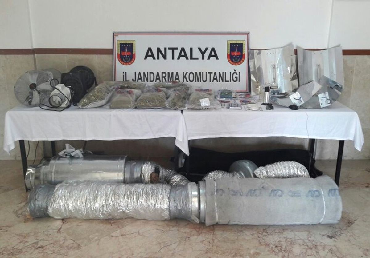 Jandarmadan Uyuşturucu İmalathanesine Baskın