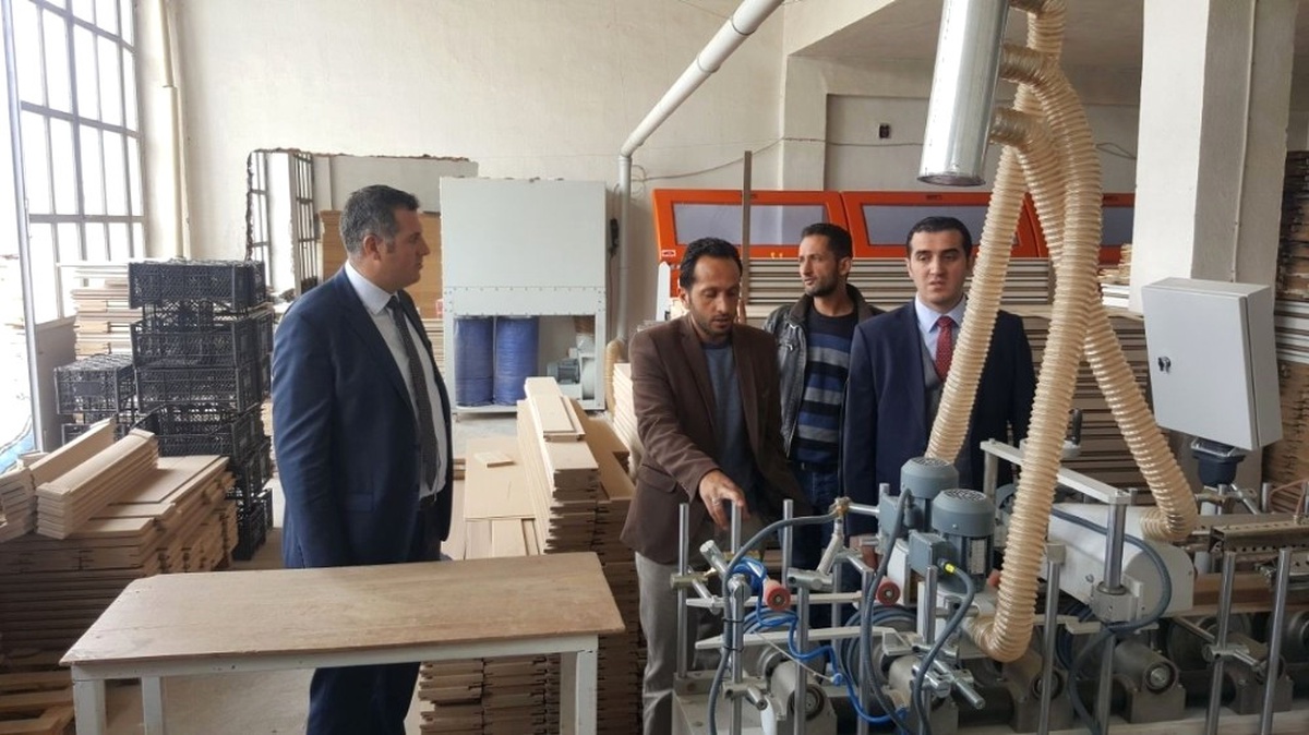 Kağızman Küçük Sanayi Sitesi\'ne Küsi Ziyareti