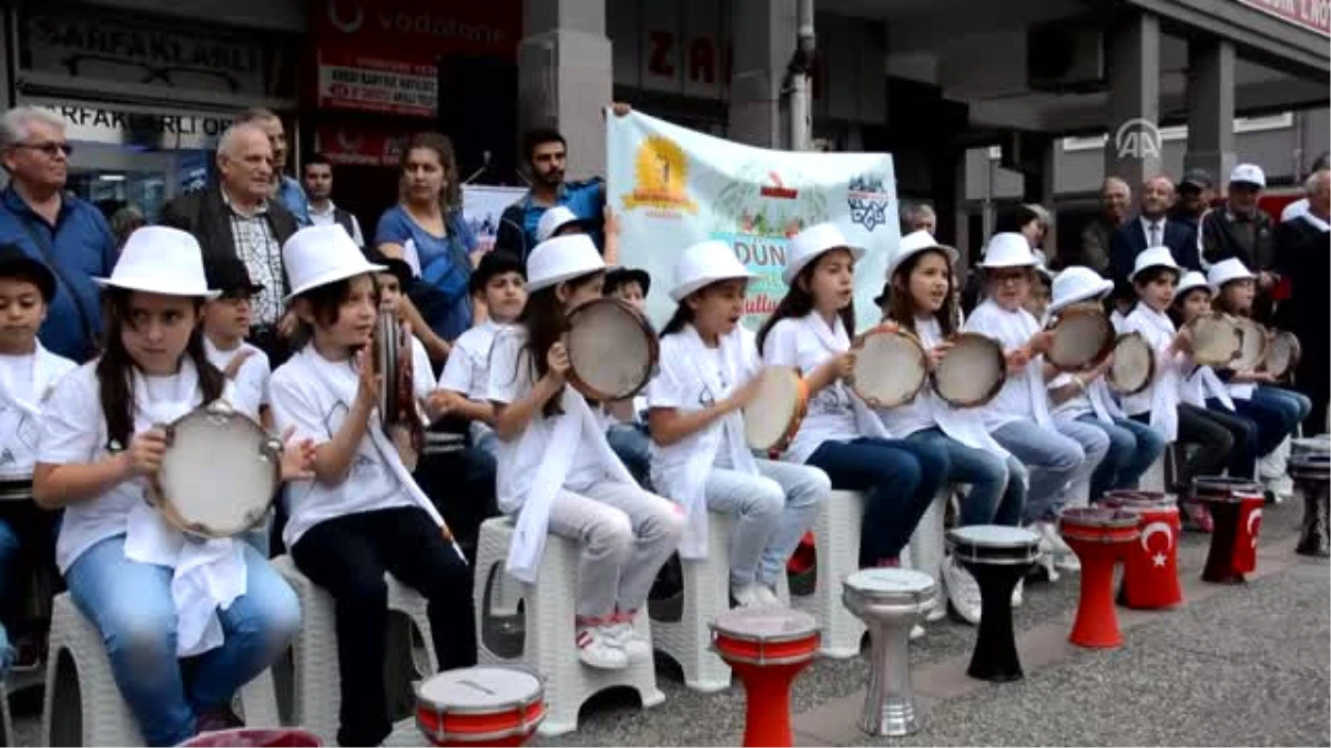 Öğrenciler Darbuka ve Defle Çevre Kirliliğine Dikkat Çekti - Balıkesir