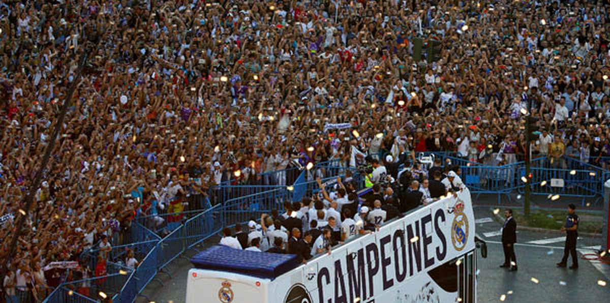 Real Madrid\'den Kupa Kutlaması