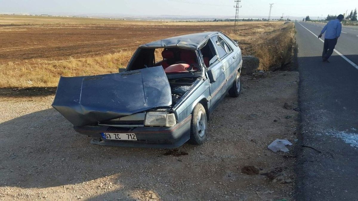 Şanlıurfa\'da Trafik Kazası: 1 Yaralı