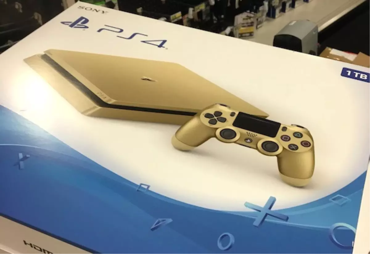 Sony\'den Yeni 1tb Gold Playstation 4 Slim Geliyor, 249$