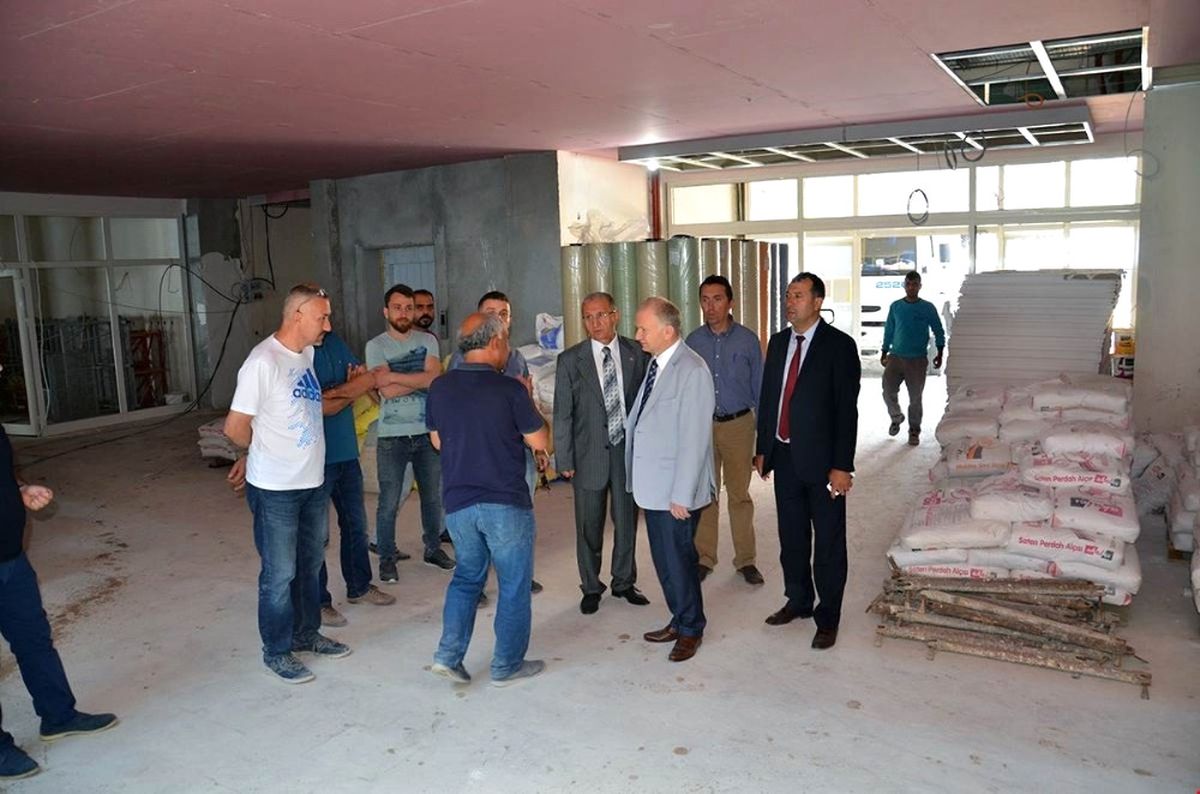 Tekirdağ Valisi, Süleymanpaşa\'da Yatırımları İnceledi