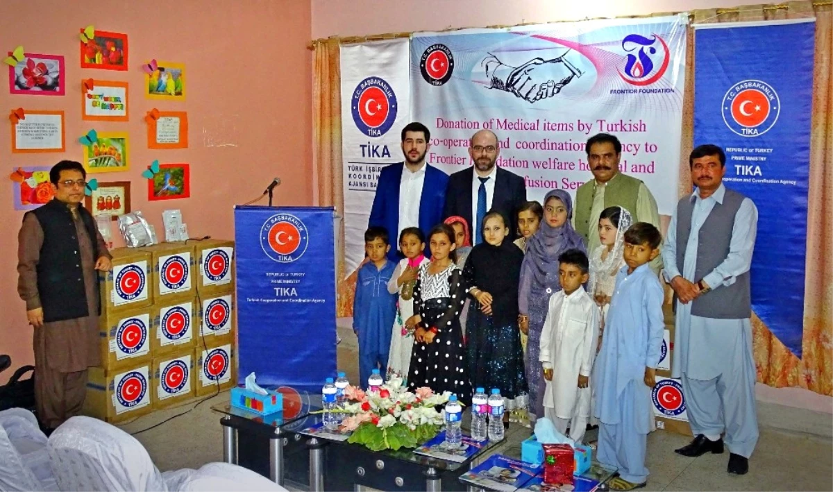 Tika, Pakistan\'da Talasemi Hastası Çocuklara Yardım Eli Uzattı