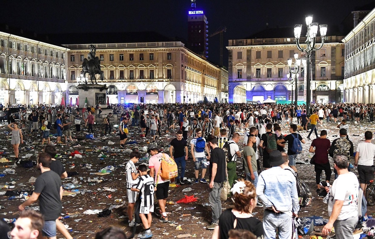 Torino\'da Terör Paniği İzdihama Neden Oldu: 1527 Yaralı