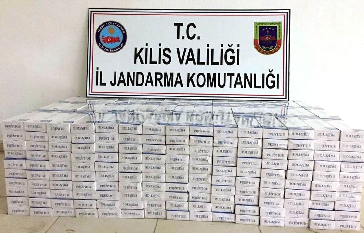4 Bin 500 Paket Kaçak Sigara Yakalandı