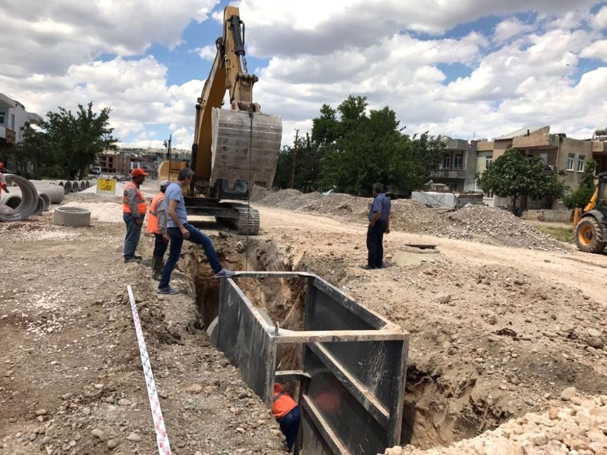 Adıyaman\'da Alt Yapı Çalışmaları Devam Ediyor