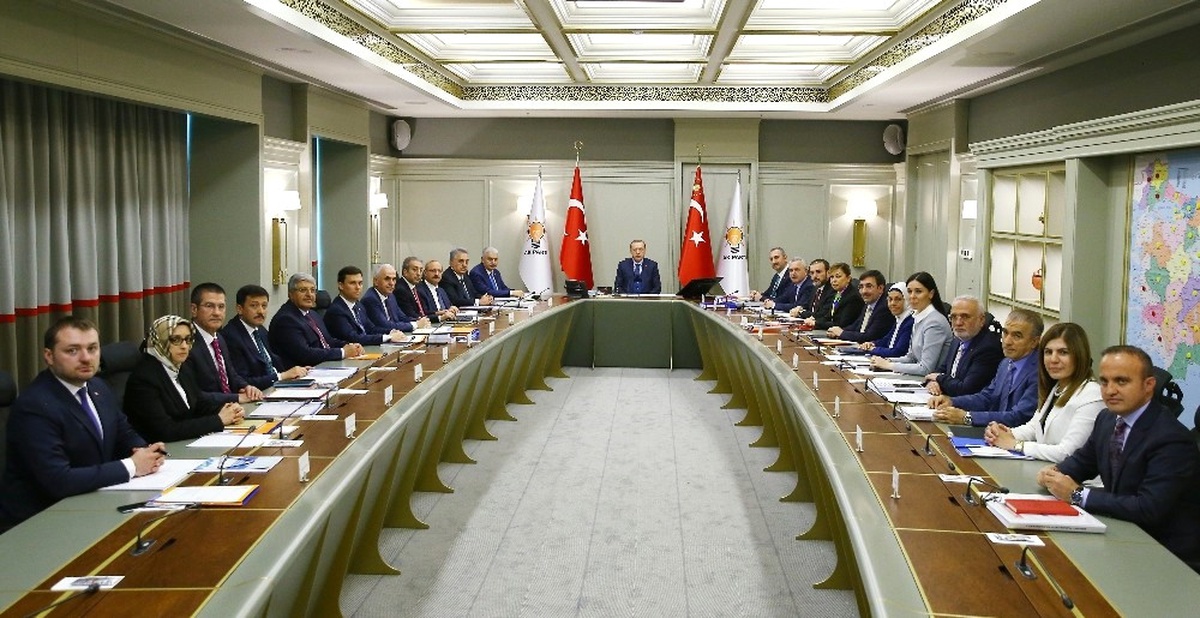 AK Parti Merkez Yürütme Kurulu Cumhurbaşkanı Erdoğan Başkanlığında İlk Kez Toplandı