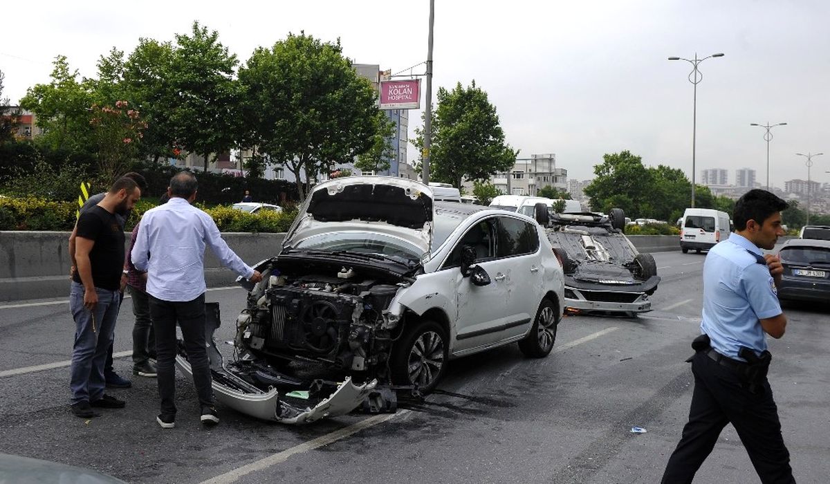 Bağcılar\'da Trafik Kazası