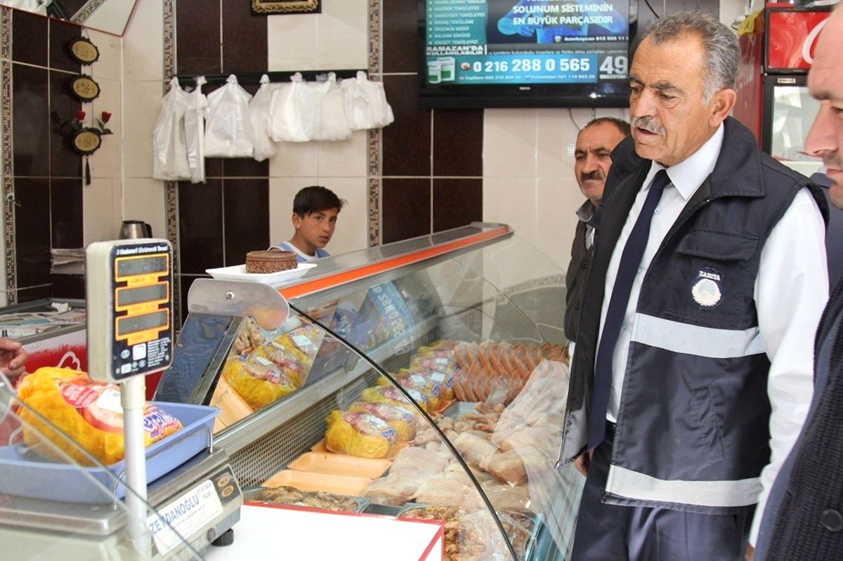 Başkale\'de Kasaplar Denetlendi