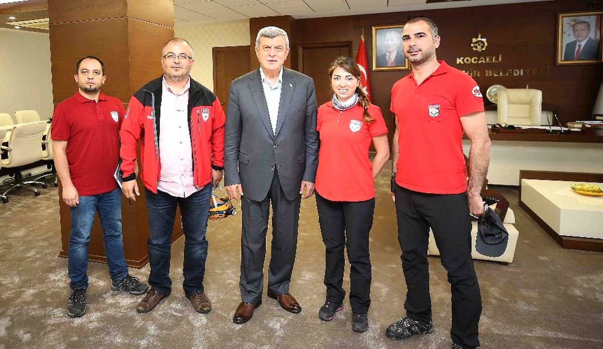 Başkan Karaosmanoğlu, Nak Arama Kurtarma Derneği\'ni Ağırladı