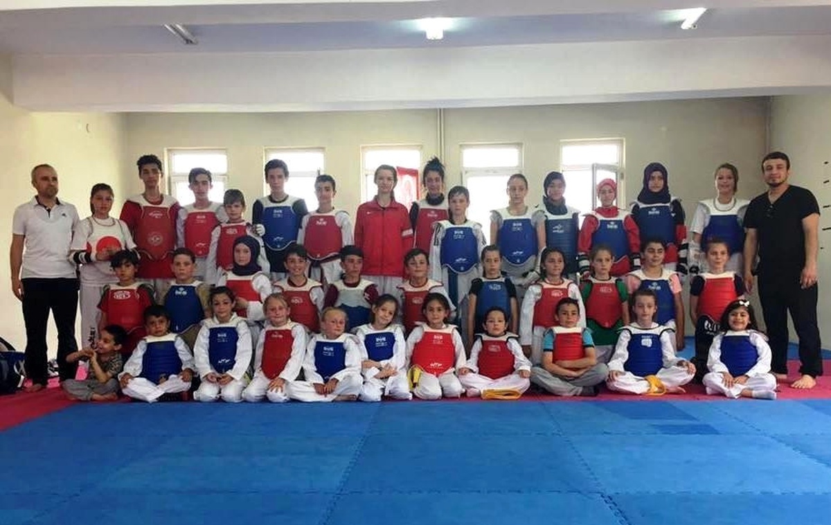 Bilecikli Sporcularla Ortak Antrenman