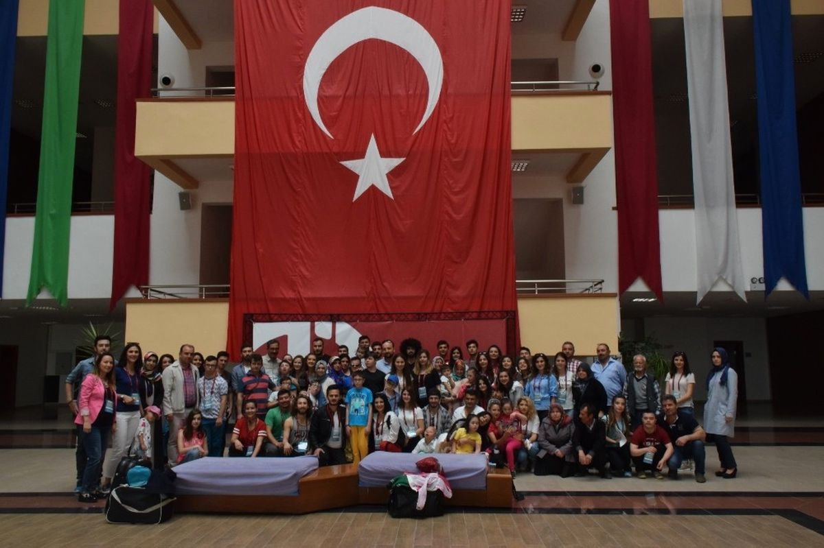 Down Sendromlu Çocuklarla Rekreasyon Terapisi Kampı" Başladı