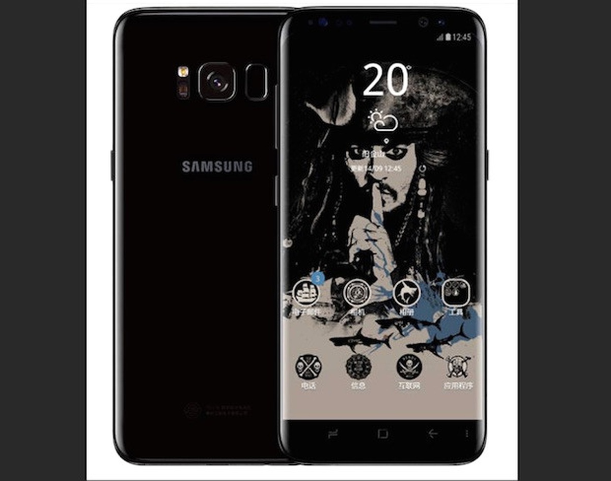 Galaxy S8 Karayip Korsanları Özel Sürümü 880$\'dan Satışa Çıktı