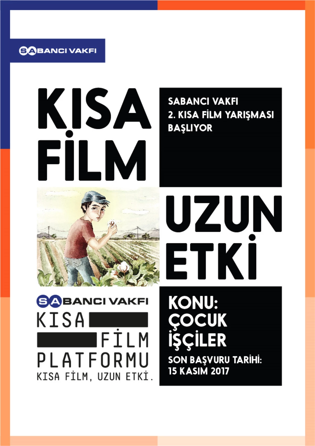 Kısa Film Uzun Etki\'nin Bu Yılki Teması: "Çocuk İşçiler"