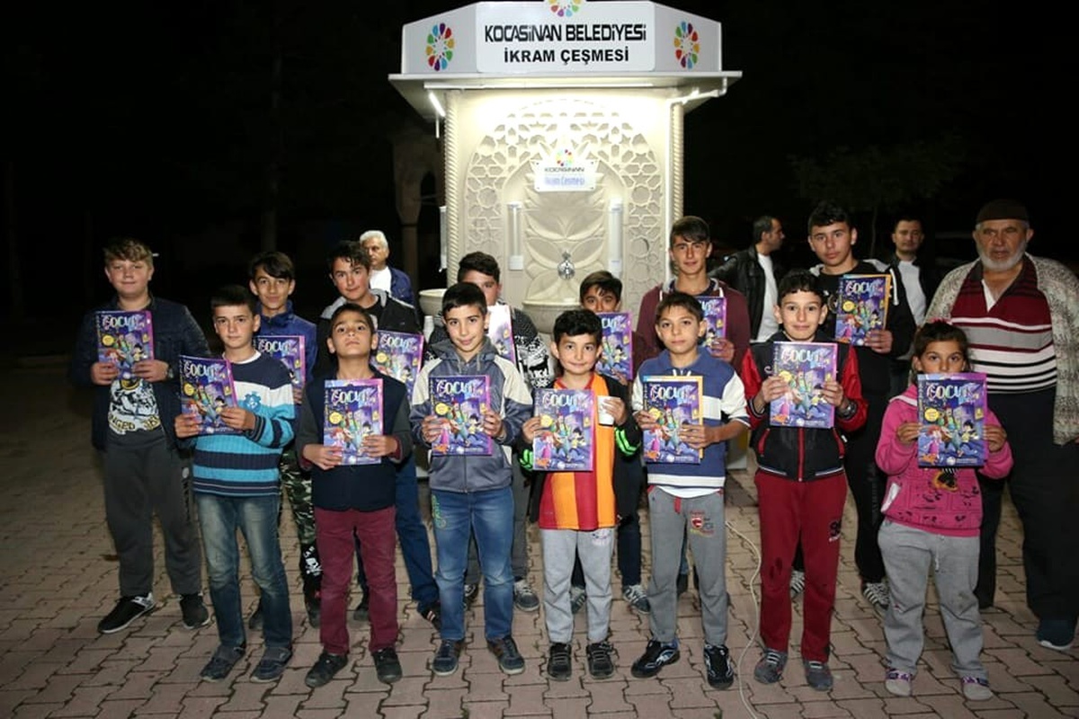 Kocasinan Çocuk Yeni Sayısıyla İlgi Odağı Oldu