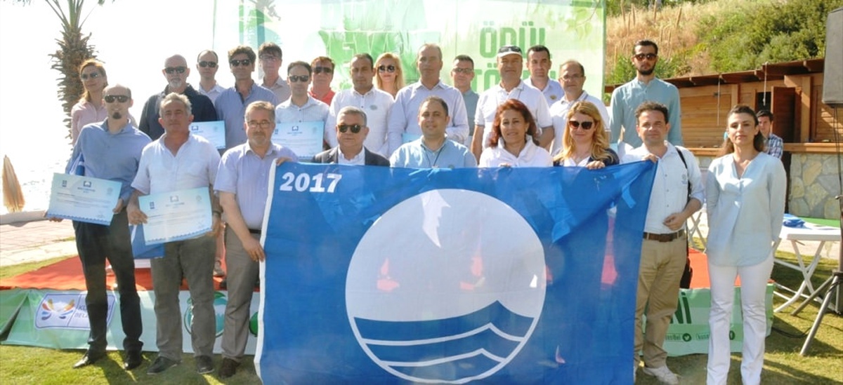 Kuşadası\'nda "Mavi Bayrak" Ödül Töreni