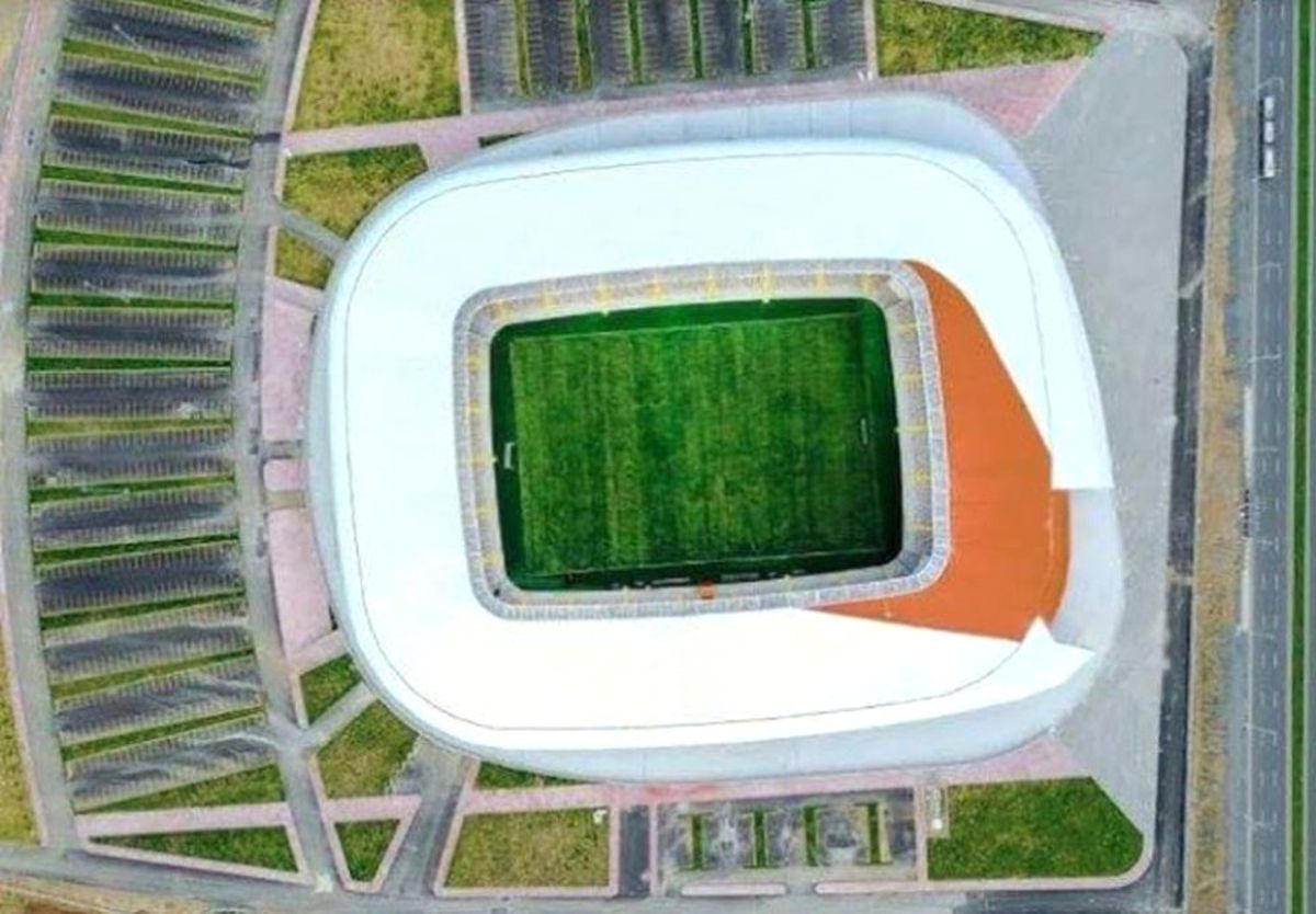 Malatya Stadyumu Havadan Görüntülendi