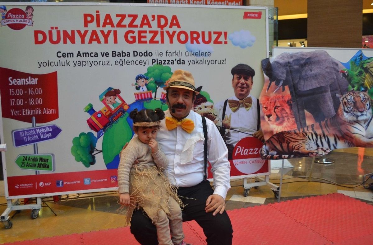 Piazza\'da "Cem Amca ve Baba Dodo" ile Marmara Turu