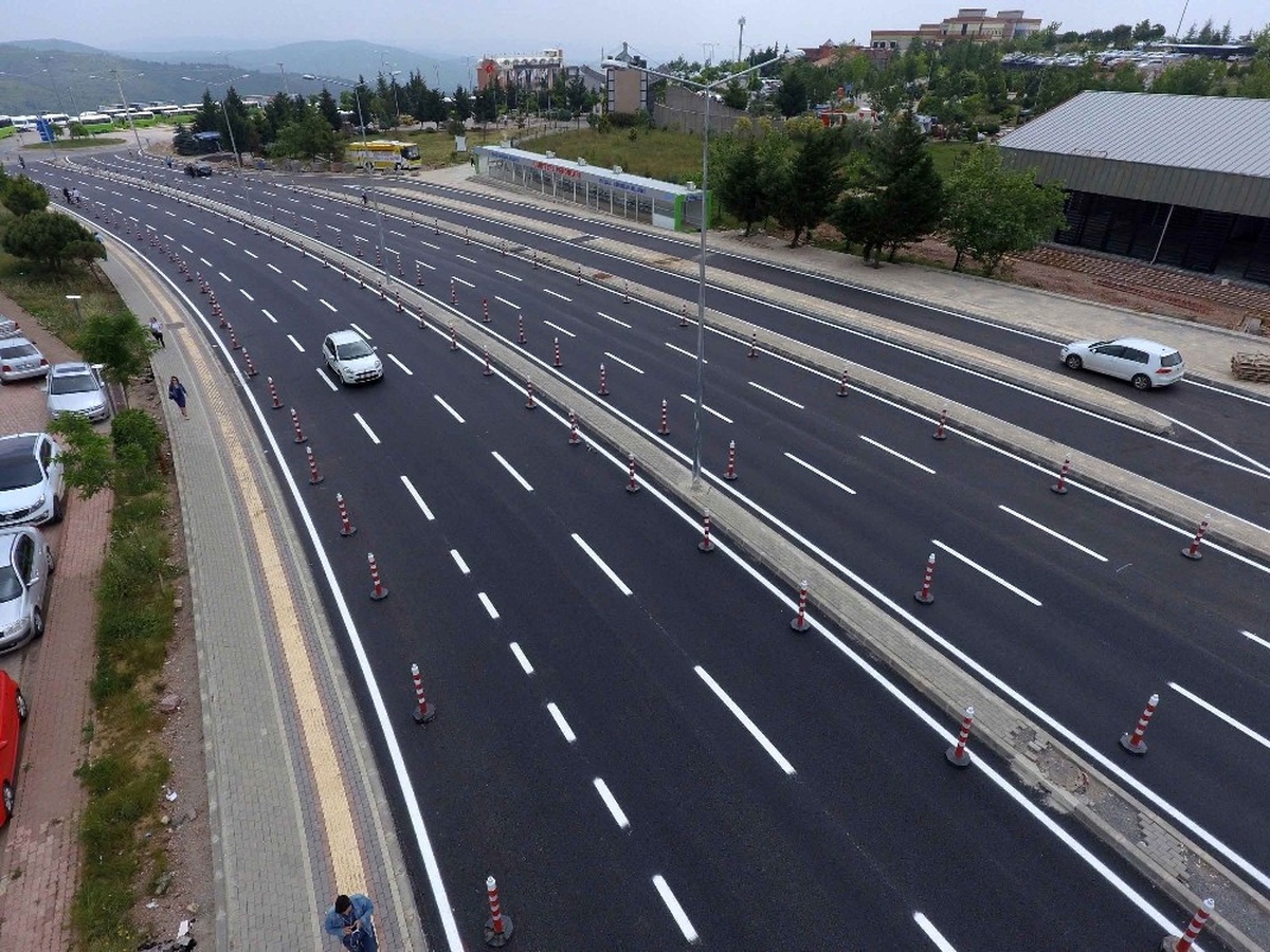 Umuttepe Hastanesi Giriş Yolu Yenilendi