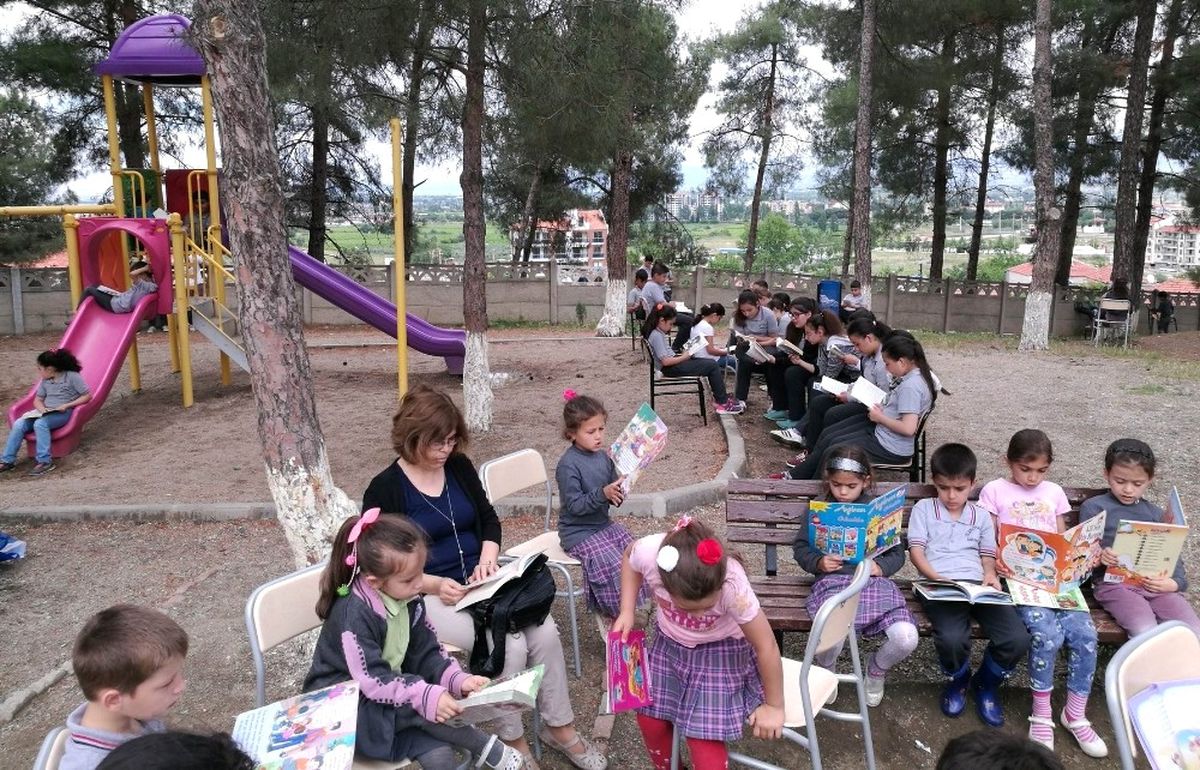 Veliler Çocuklarıyla Kitap Okudu