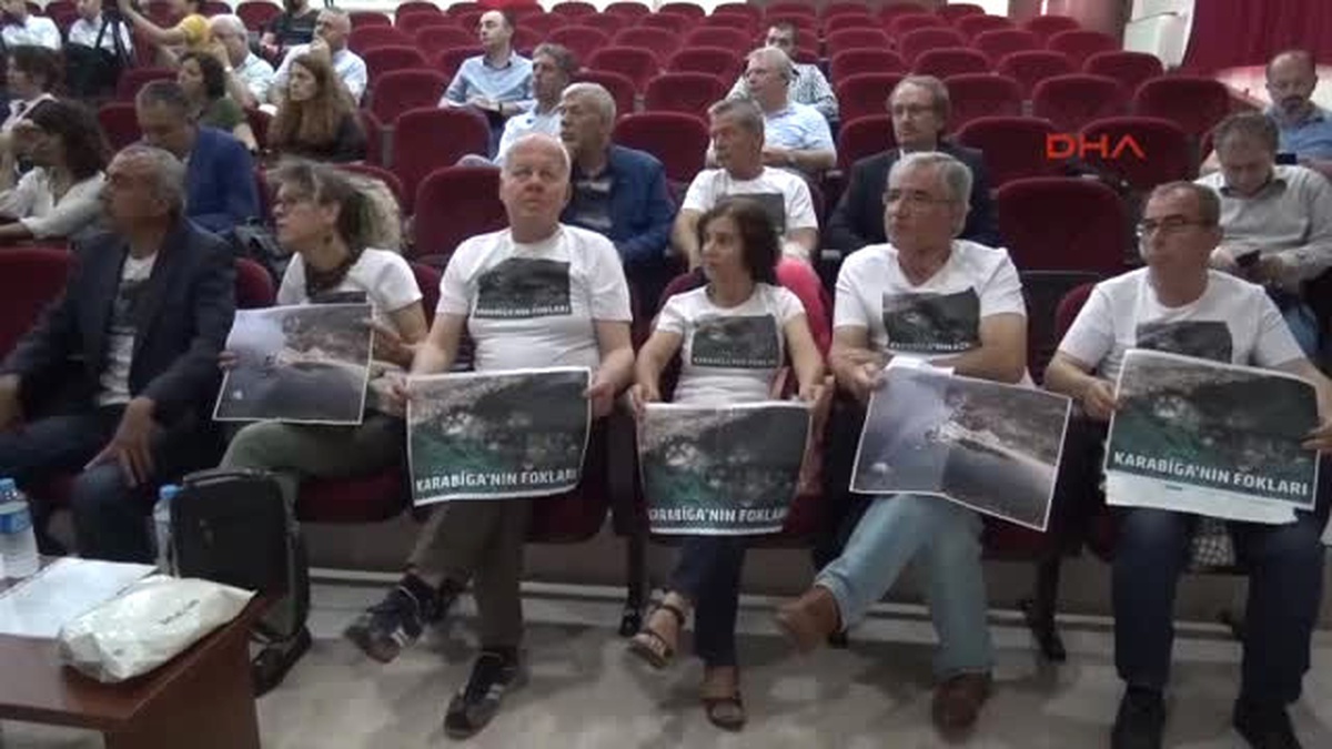\'Yenilenebilir Enerji\' Seminerinde Akdeniz Foku Eylemi