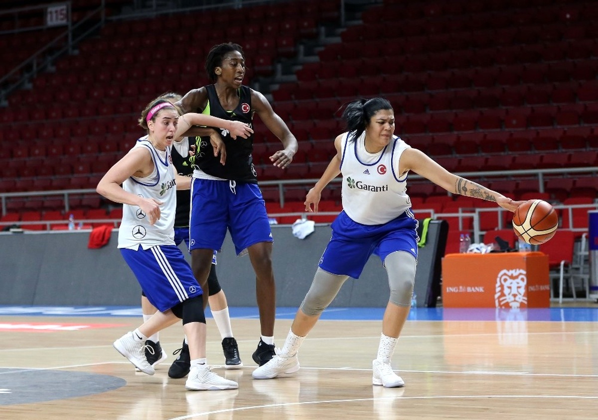 A Milli Kadın Basketbol Takımı, Hazırlıklarını Sürdürüyor