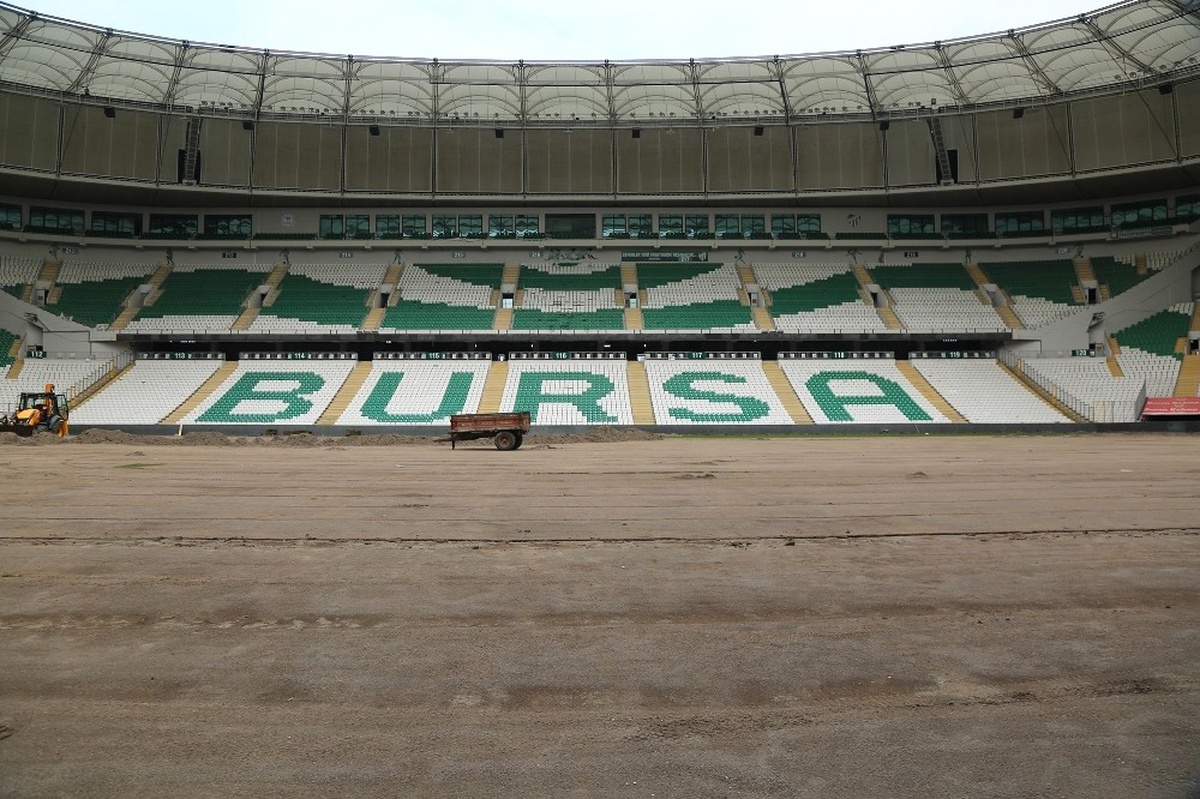 Altepe, Büyükşehir Belediye Stadyumunu İnceledi