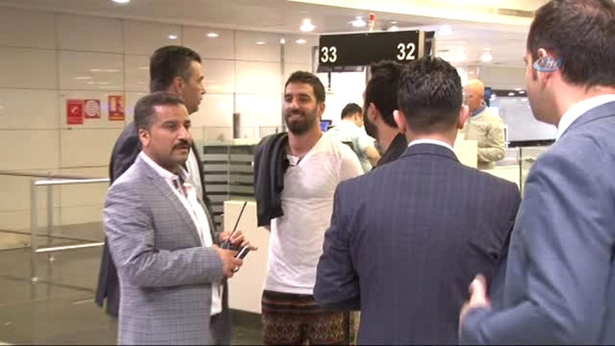 Arda Turan İstanbul\'a Geldi