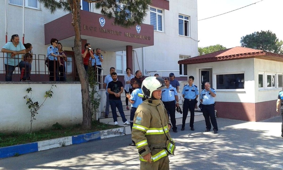 Ayvalık\'ta Nefes Kesen Tatbikat