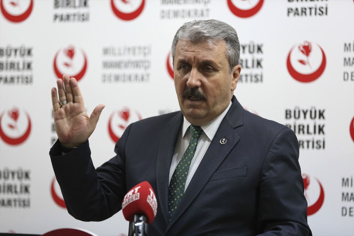 BBP Genel Başkanı Destici Açıklaması
