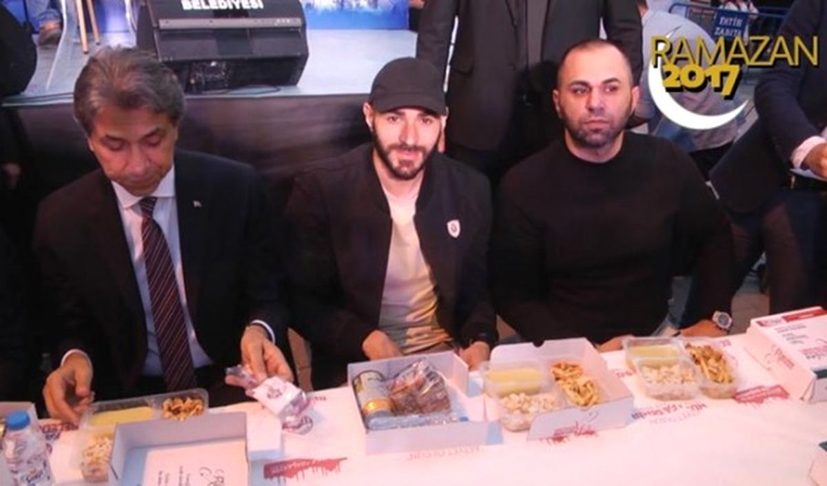 Benzema, Fatih\'teki Sokak İftarında