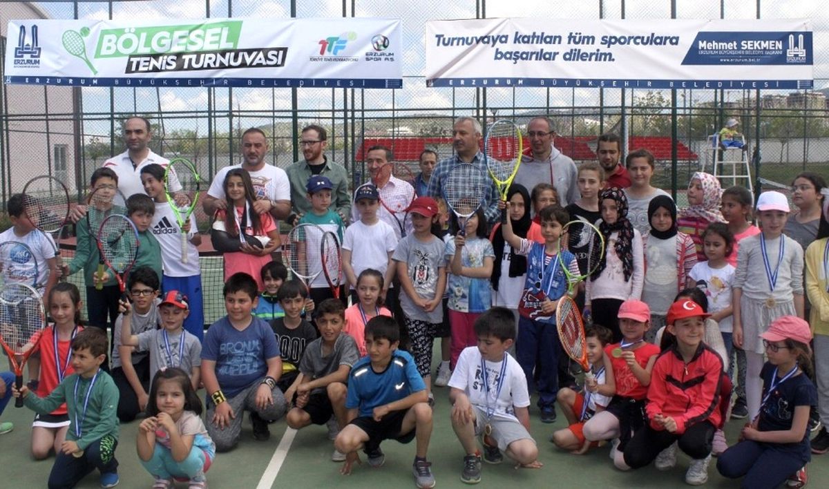 Bölgesel Tenis Turnuvası Sona Erdi